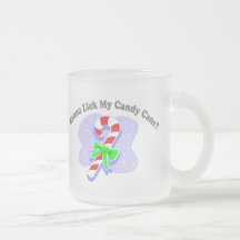 ¿Quiera lamer mi bastón de caramelo? Tazas De Café