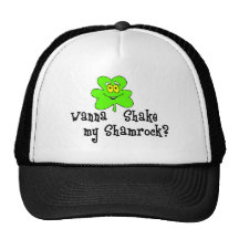 Quiera sacudir mi trébol gorras de camionero