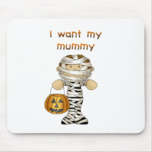 Quiero a mi momia tapete de raton