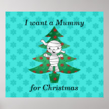 Quiero a una momia para el navidad poster