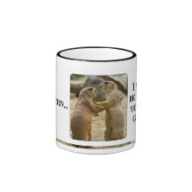 Quiero ser como usted cuando crezco taza de café