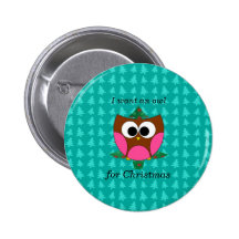 Quiero un búho para el navidad pins