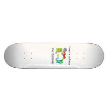 Quiero un unicornio para el navidad patines personalizados