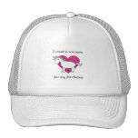 Quiero un unicornio para mi cumpleaños gorras de camionero