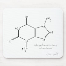 Química del chocolate tapete de ratón