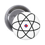 química del núcleo de átomo pin