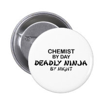 Químico Ninja mortal por noche Pin