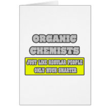 Químicos orgánicos… mucho más elegantes felicitacion 