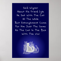Quintilla del amigo de Wigner Poster