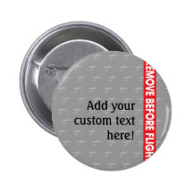 Quite antes del vuelo - Avaiation Pin
