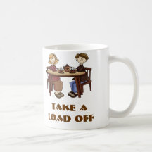 Quite una carga taza
