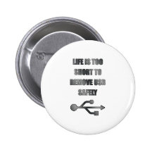 quite USB con seguridad Pins