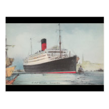 R.M.S. Postal del vintage de Carinthia