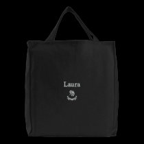 R.N. Monograma del orgullo+¡personalice el nombre! bolsas bordadas