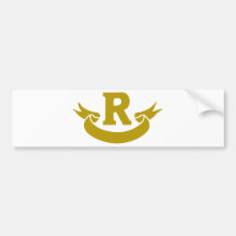 R-real-cinta Pegatina De Parachoque
