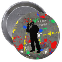 ¿R U alistan 4 Paintball? Pins