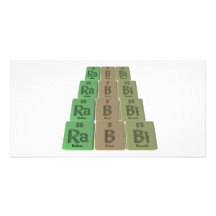 Rabbi-Ra-B-Bi-Radium-Boron-Bismuth.png Tarjeta Con Foto Personalizada