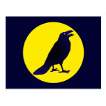Rabe Krähe raven crow Postkarten
