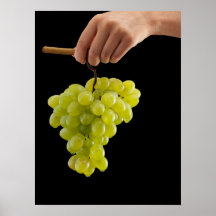 Racimo de las uvas posters