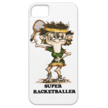 Racketballer estupendo iPhone 5 Case-Mate carcasa