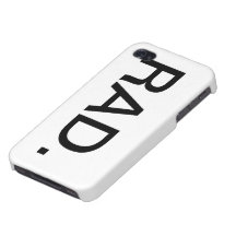 RAD. caso del iPhone iPhone 4 Carcasas