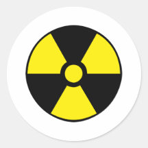 Radiactivo Pegatinas