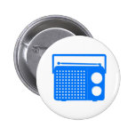 Radio azul pin