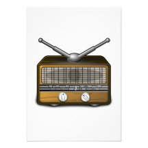 Radio del vintage comunicado