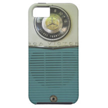 Radio del vintage iPhone 5 cobertura