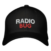 RADIO, INSECTO GORRAS BORDADAS