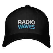 RADIO, ONDAS GORRAS BORDADAS