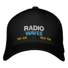 RADIO, ONDAS GORRO BORDADO