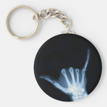 Radiografía de la muestra de Shaka (caída floja) Llaveros Personalizados