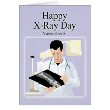 Radiografía día 8 de noviembre feliz felicitación