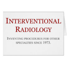 Radiología de Interventional Tarjetas