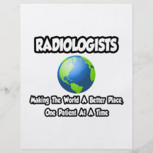 Radiólogos… que hacen el mundo un mejor lugar tarjetas publicitarias