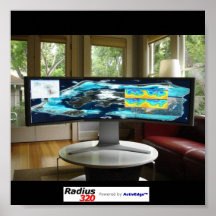 Radius320 Bora Bora Posters