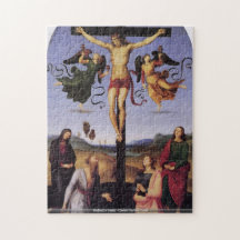 Raffaello Santi - Cristo en el rompecabezas cruzad