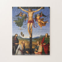 Raffaello Santi - rompecabezas crucificado de Cris