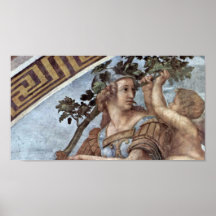 Raffaello Sanzio - alegoría del detalle de la virt Posters