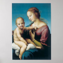 Raffaello Sanzio DA Urbino - cowper del madonna Poster