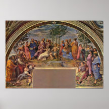 Raffaello Sanzio DA Urbino - el Parnassus Impresiones