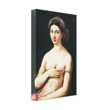 Raffaello Sanzio DA Urbino - fornarina del la Impresión En Lona