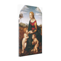 Raffaello Sanzio DA Urbino - jardinera de la belle Lona Estirada Galerías