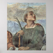Raffaello Sanzio DA Urbino - St Stephan Posters