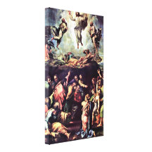 Raffaello Sanzio DA Urbino - transfiguración Lona Estirada Galerias