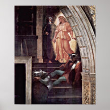 Raffaello Sanzio - detalle de Petri de la liberaci Poster