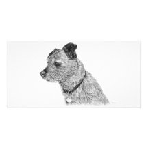 Raggy - tarjeta de la foto tarjetas personales con fotos