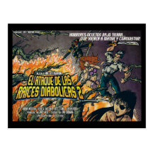 Raíces del mal 2 tarjeta postal
