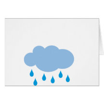 rain grußkarten